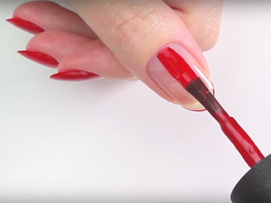 Инструкция как накрасить дома ногти обычным маникюрным лаком