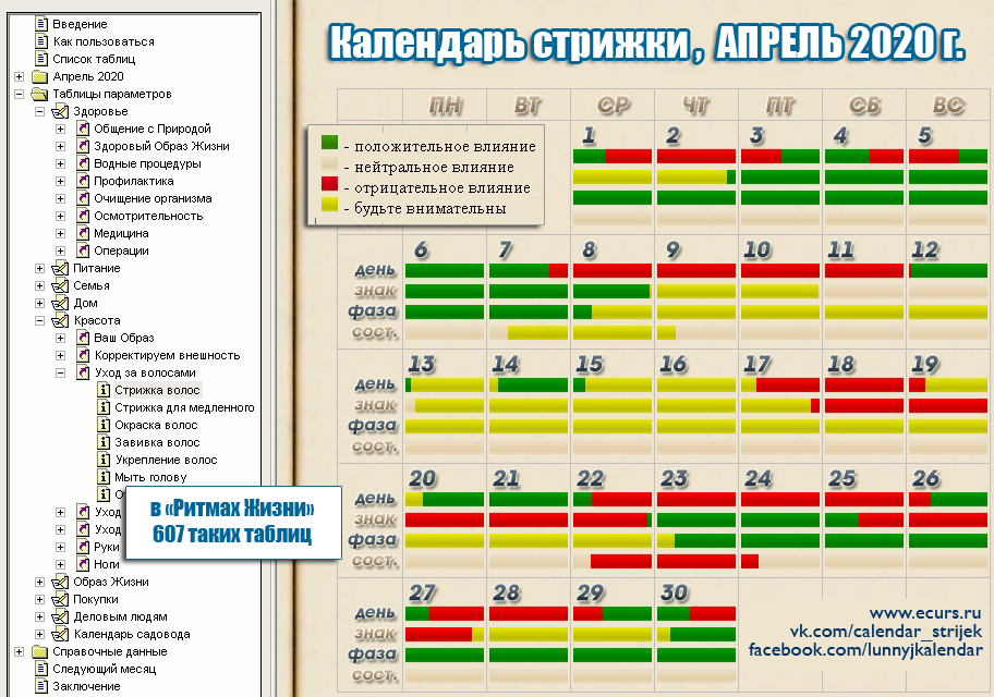Лунный календарь маникюра на 2019 год: благоприятные дни