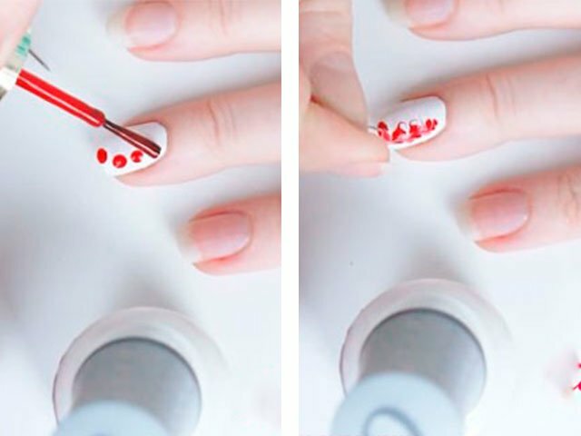 Как рисовать иголкой на ногтях. пошаговая инструкция и схемы узоров
