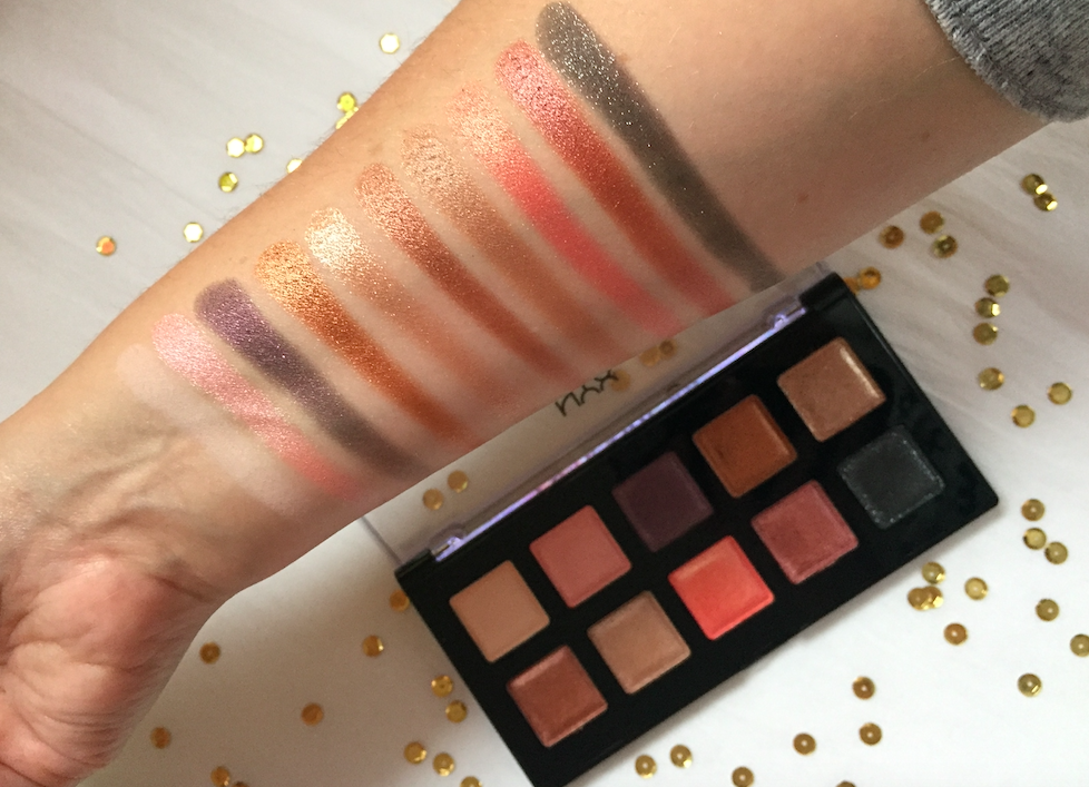 Nyx professional makeup love you so mochi eyeshadow palette, sleek and chic, 0.46 ounce