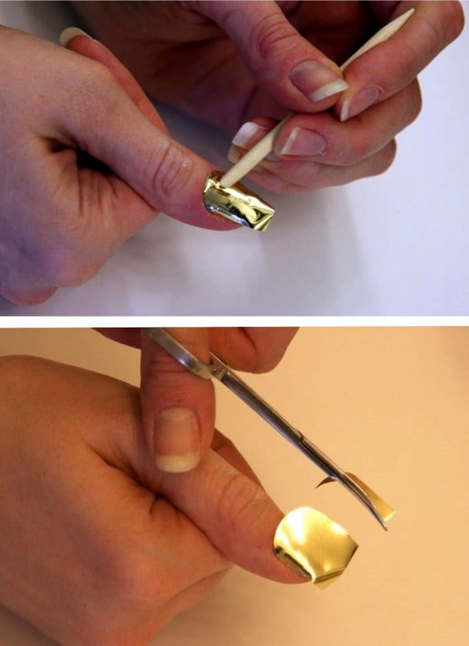 Как пользоваться фольгой для ногтей?