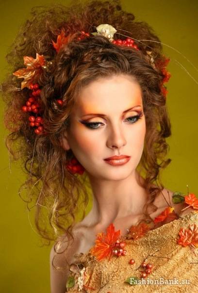 Цветотип осень: подходящий цвет волос, одежда, макияж