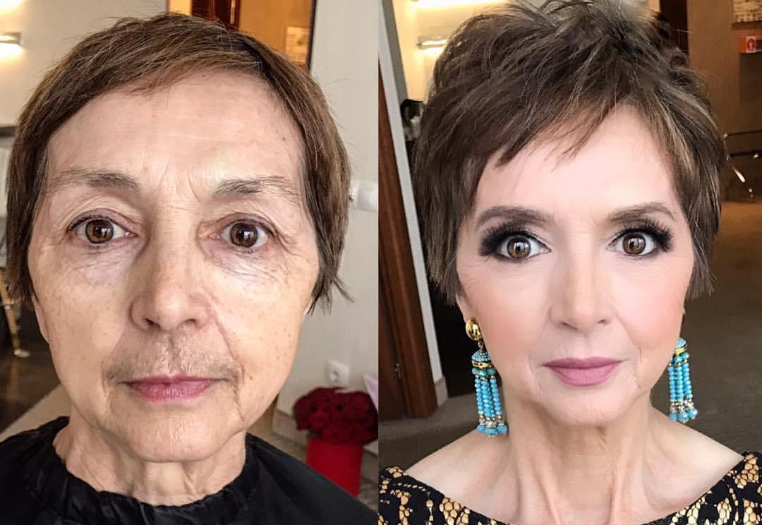 Омолаживающий макияж - красота для тех, кому за 40