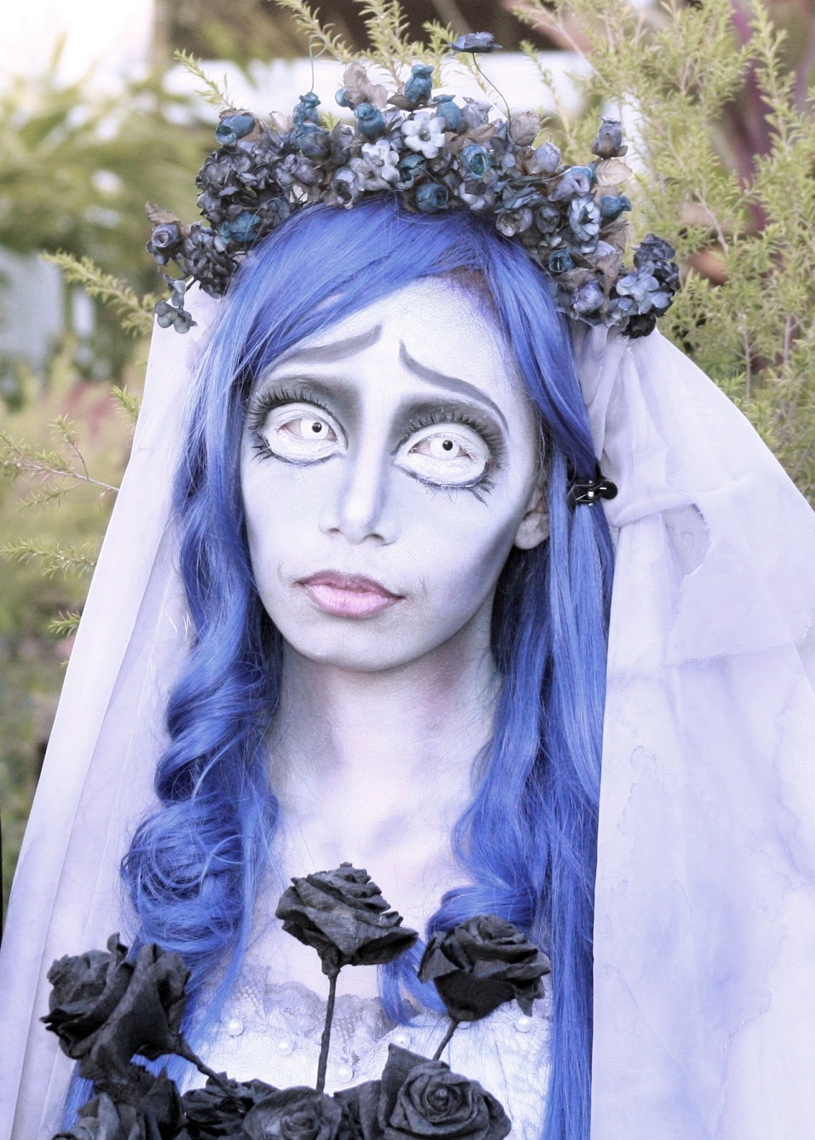 Идеи макияжа на хэллоуин. макияж «невеста франкенштейна»