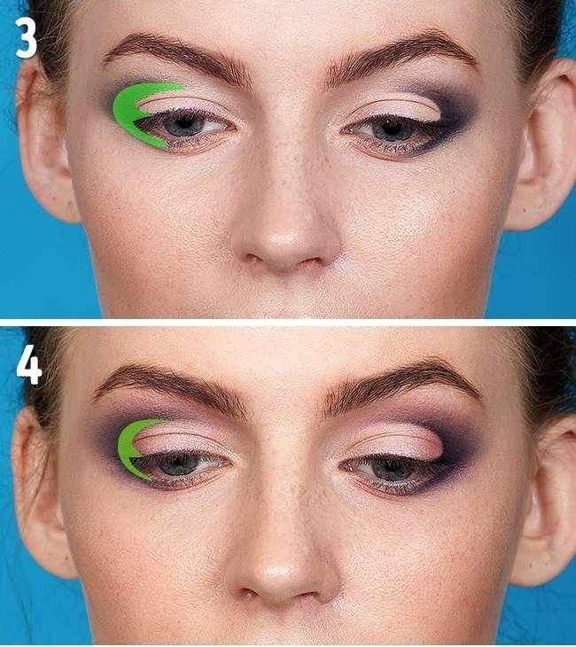 Техники макияжа глаз для начинающих, схемы нанесения с фото и видео