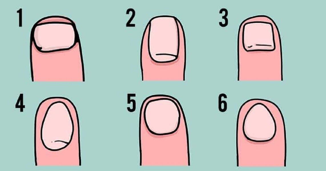 Как определить характер человека по форме ногтей