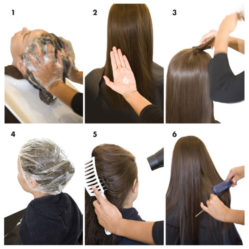 Как делать ламинирование для выпрямления волос