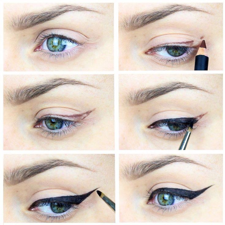 Как легко нарисовать стрелки карандашом на глазах карандашом для начинающих