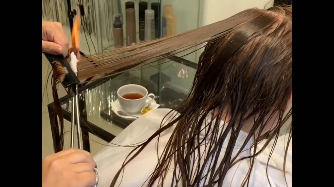 Брюляж для волос (бэс): как делают процедуру, частые вопросы клиентов о горячем обжиге