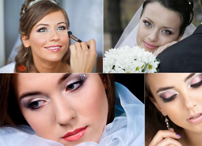Свадебный макияж для карих глаз