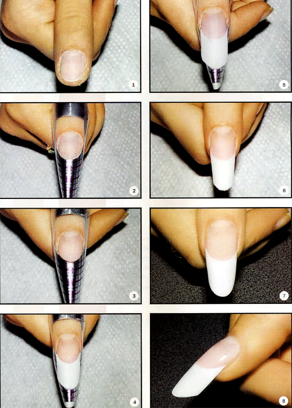 Верхние формы: подробная инструкция по их применению для наращивания ногтей