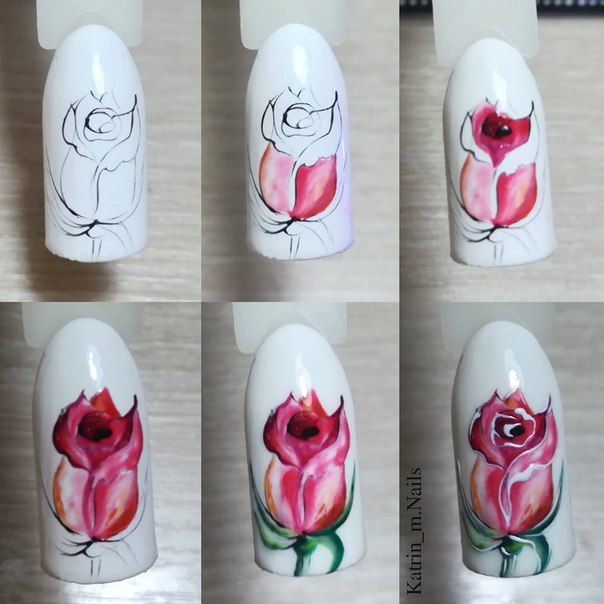 Рисунки на ногтях для начинающих — создание красивого маникюра в домашних условиях