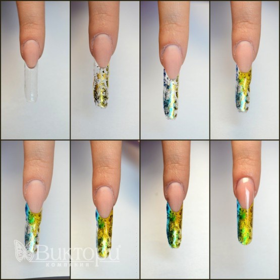 Дизайн нарощенных ногтей - 84 фото новинки маникюра