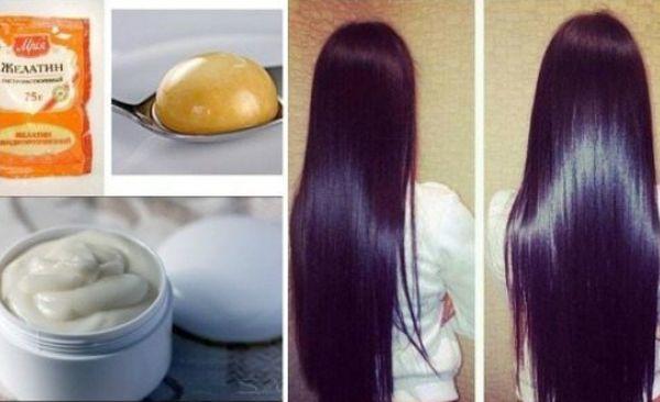 Маска желатиновая для волос: рецепт приготовления. домашнее ламинирование волос с помощью желатина