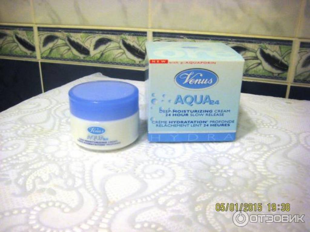 Крем венус (venus) для лица глубокое увлажнение aqua – отзывы