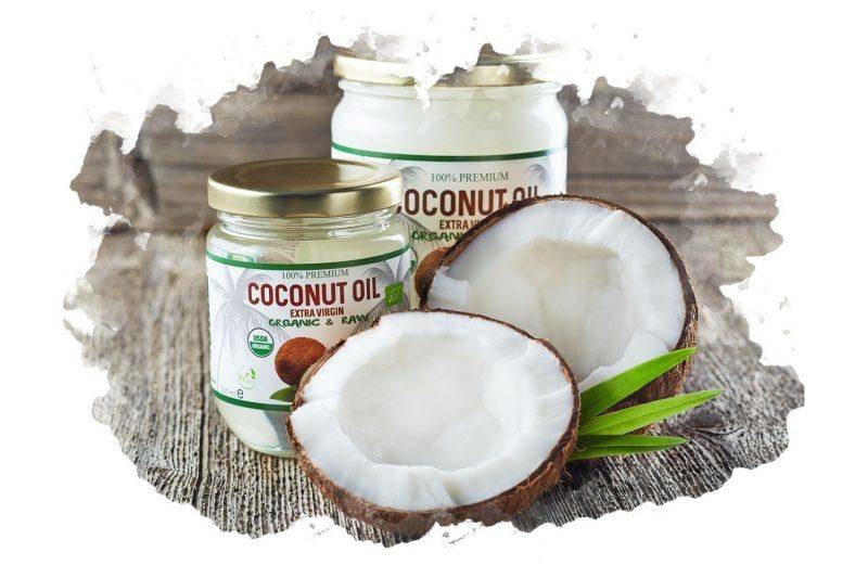 Маска для волос с кокосовым маслом и маслом лаванды
