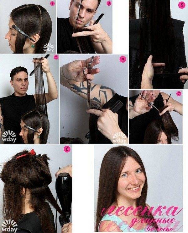 Как сделать стрижку: 20 фото как в домашних условиях подстричься своими руками