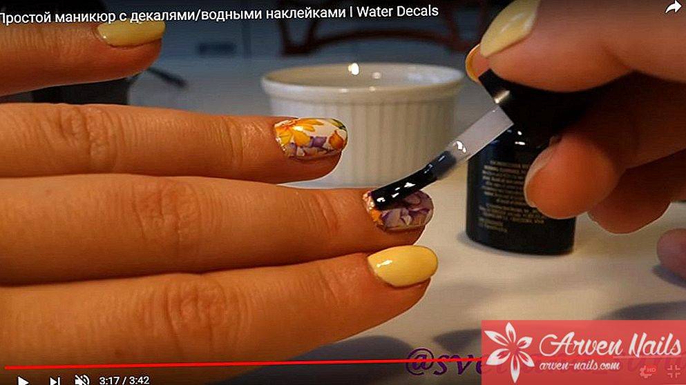 Как клеить наклейки на ногти? — modnail.ru — красивый маникюр