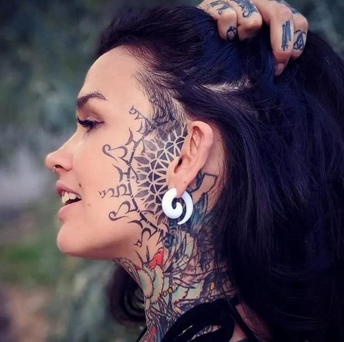 Причины, по которым не стоит делать татуировки на лице - zefirka