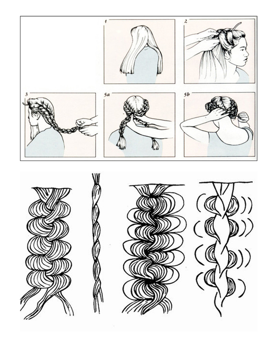Косички на короткие волосы: варианты плетения с фото и видео