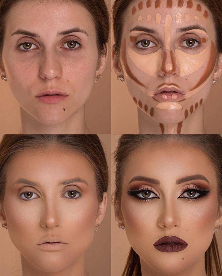 Современный макияж- инструкции по самостоятельному нанесению