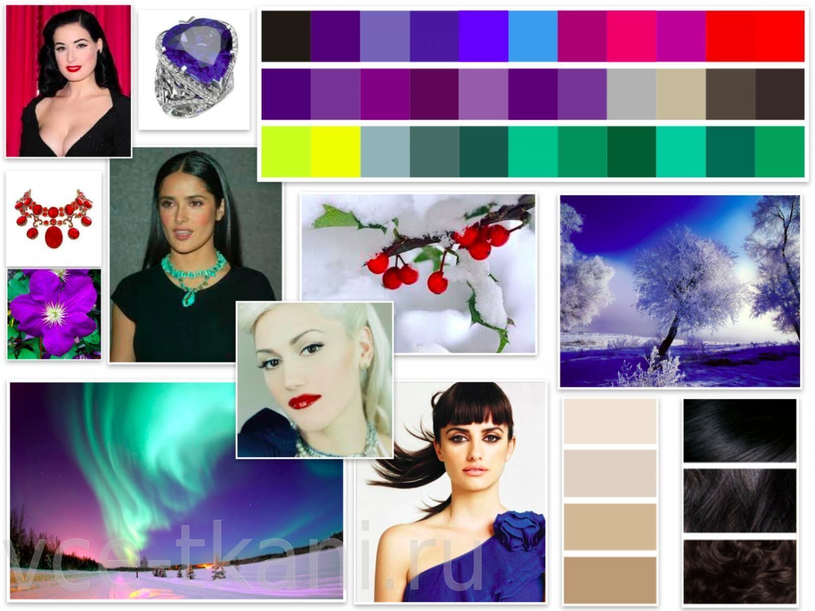 Как определить свой цветотип внешности : описания с примерами и фото