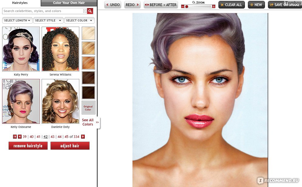 Виртуальный подбор прически и макияжа. виртуальный стилист — подбираем прическу онлайн