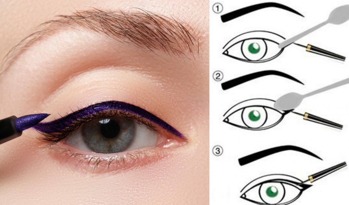 Правильные стрелки на глазах: как нарисовать пошагово. как правильно нарисовать стрелки на глазах — карандашом, подводкой? как правильно рисовать стрелки на больших глазах?