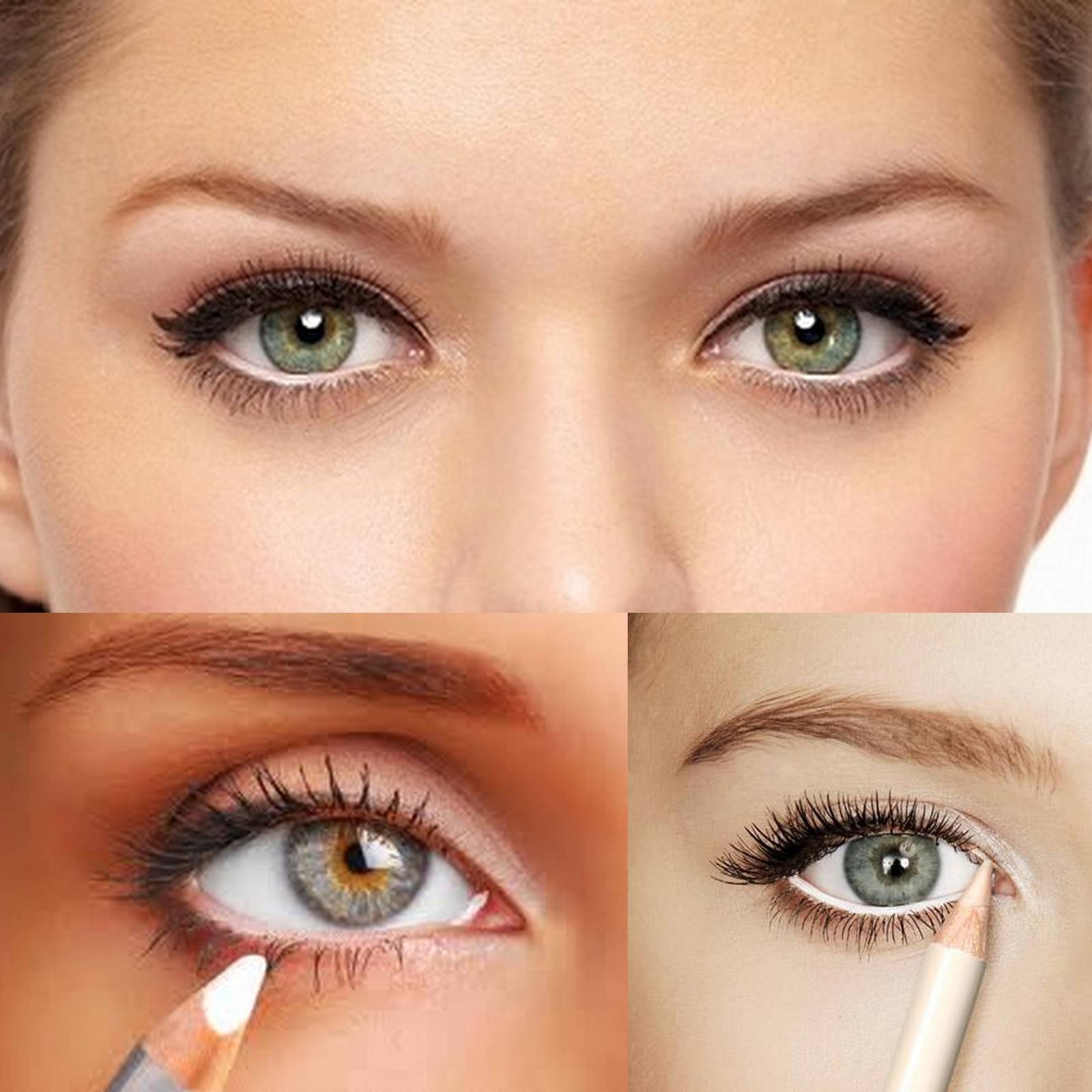 Как визуально увеличить глаза с помощью макияжа: пошаговая инструкция, дневной и вечерний макияж, для голубых, серых, зеленых, карих глаз