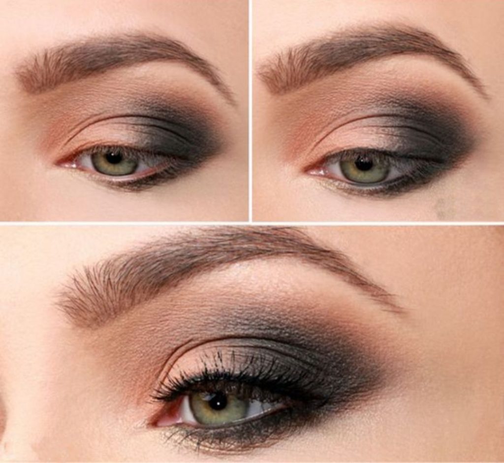 Вечерний макияж для зеленых глаз - пошаговые инструкции