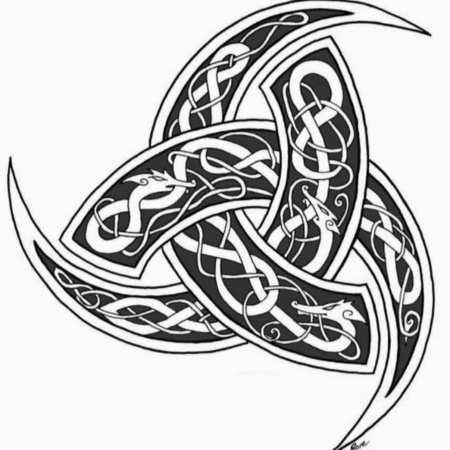 Кельтские тату- особенности татуировок кельтов, популярные эскизы