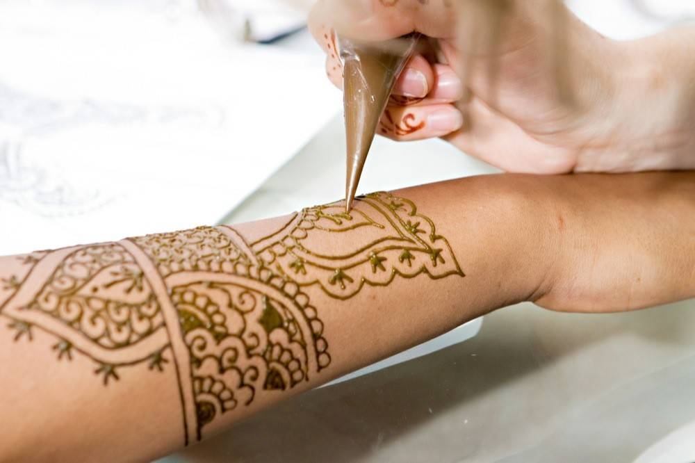 Рисунки тату хной – временные татуировки из индии