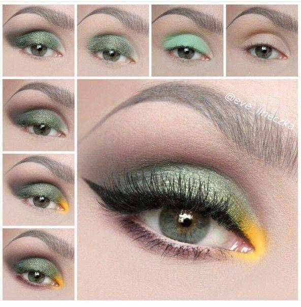 Какие тени подходят для зеленых глаз? — стильные оттенки