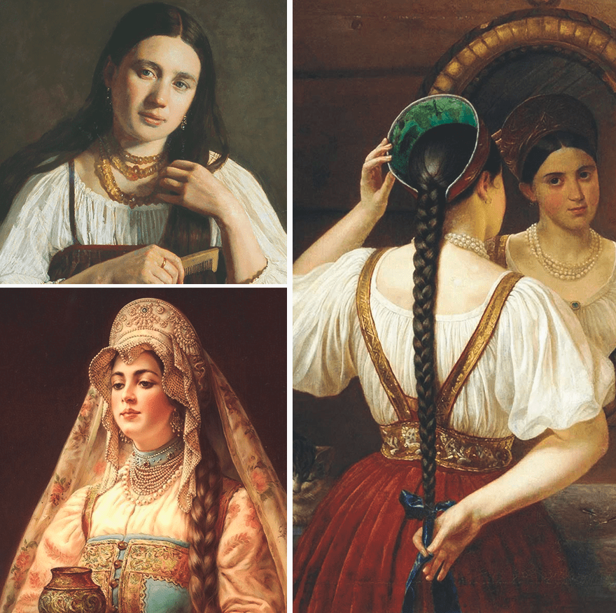 Русские прически: 100 фото красивых укладок на разную длину