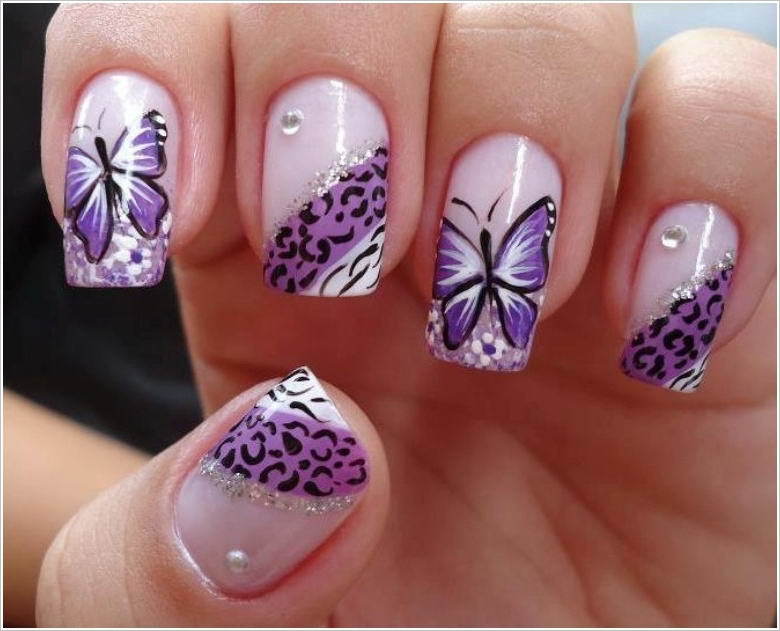 Маникюр с бабочками: модный дизайн ногтей, фото
маникюр с бабочками — modnayadama