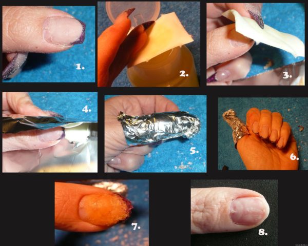 Как самостоятельно снимать нарощеные ногти: правила удаления гелевых и акриловых ногтей в домашних условиях. видео