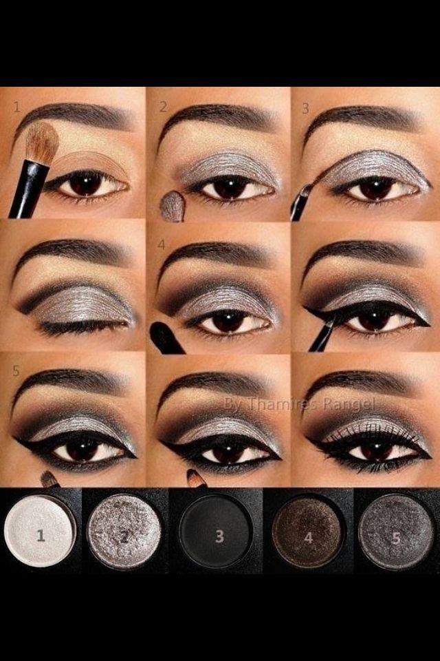 10 способов нанести черные тени для век, чтобы улучшить цвет глаз (фото)