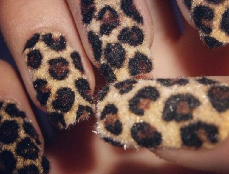 Учимся делать на ногтях дизайны леопардового принта