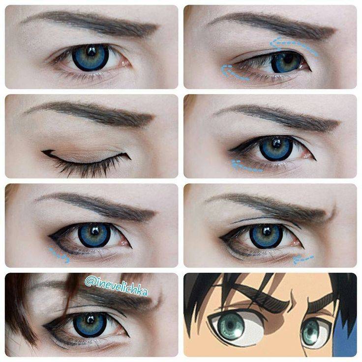 Макияж в аниме стиле. аниме - макияж. макияж в японском стиле аниме подразумевает более смелые эксперименты и яркие детали.