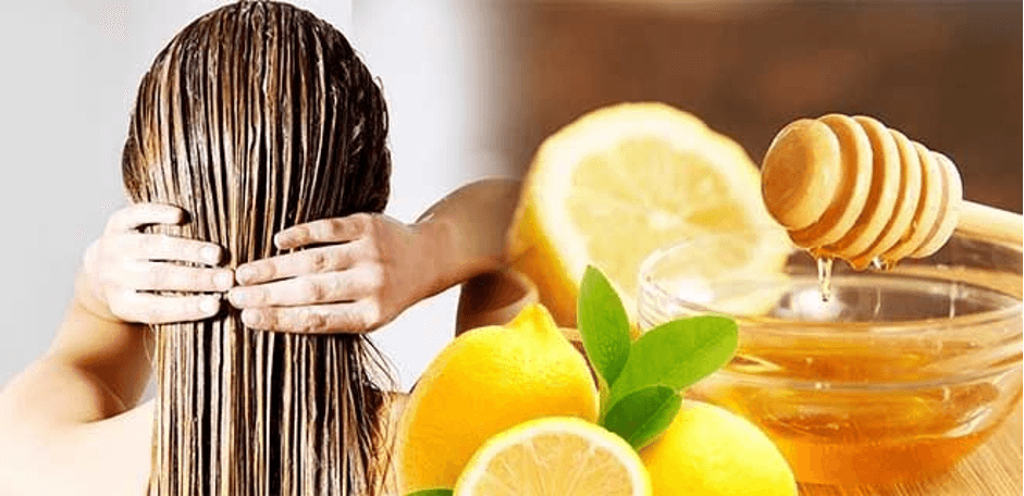 Маска для волос из меда и ромашки и лимона для осветления волос