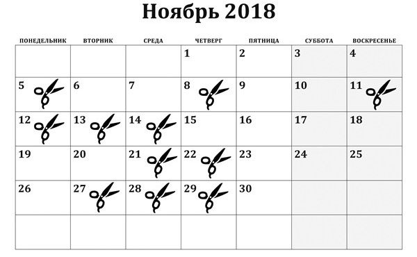 Стрижка ногтей 2020 благоприятные дни стричь ногти по лунному календарю, стрижек сегодня, когда лучше