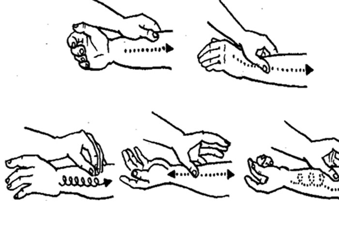 Самомассаж рук — польза и техника выполнения
